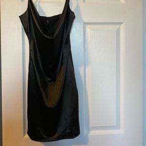 Mini black dress